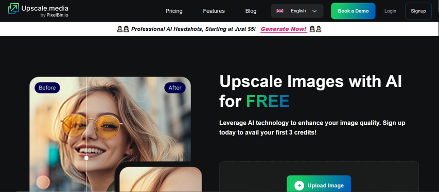 online tool to enlarge pinterest images