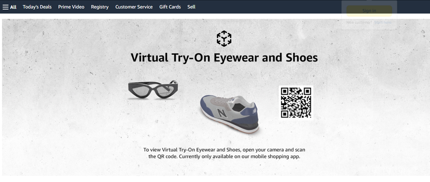 experimentação virtual de roupas