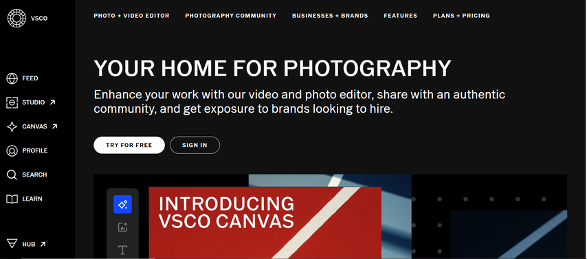 apply soft natural filters with vsco