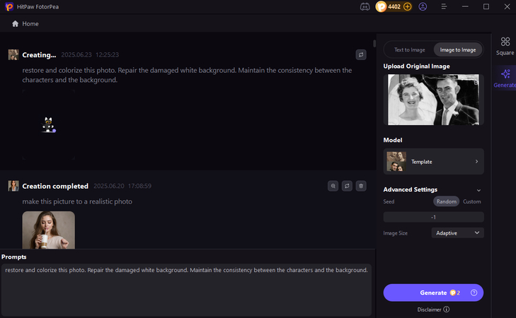 vintage wedding photos via Hitpaw