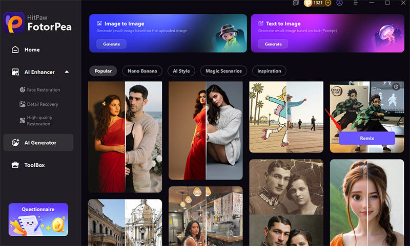 open ai generator fotorpea