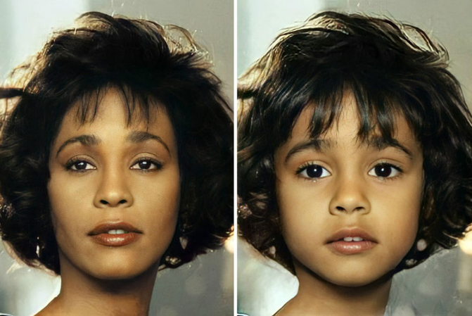 90s vhs style childhood ai photo nostalgic