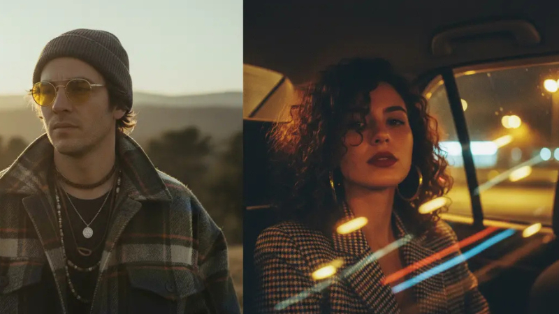 best ai prompts for portraits cinematic style