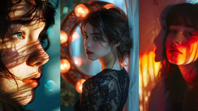 editing prompts for portraits lighting enhancement