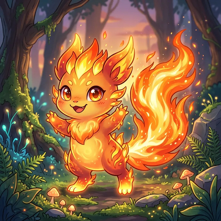 anime classic fire fox concept