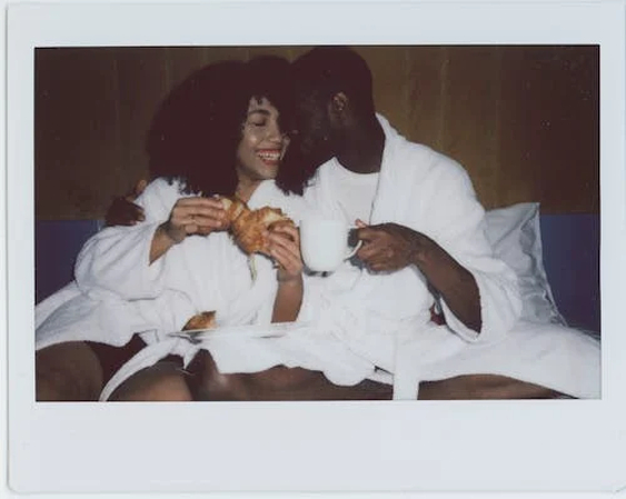 best friend polaroid photo