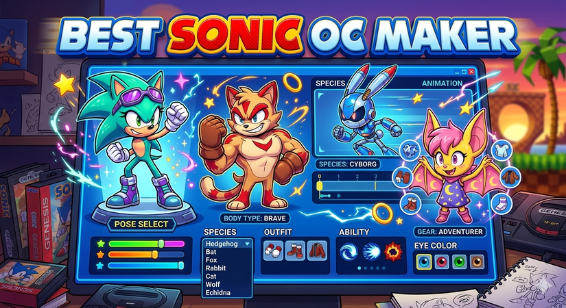 sonic oc maker guide cover photo
