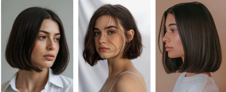 blunt bob cut hair