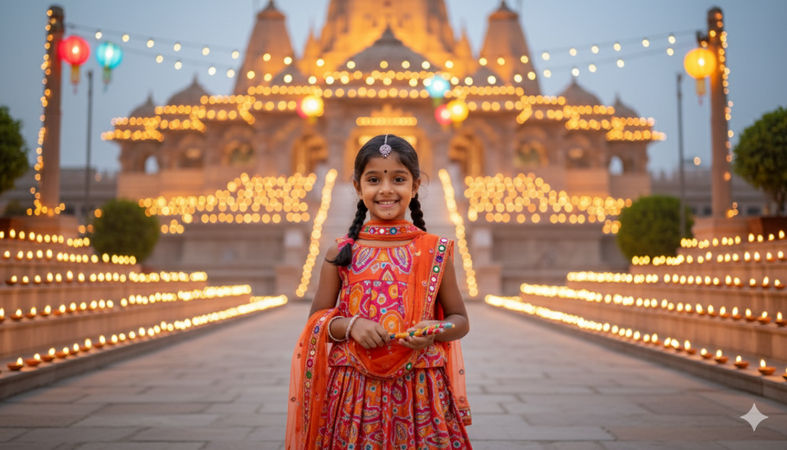 child navratri ai photo prompt
