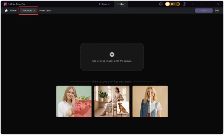 click ai canvas