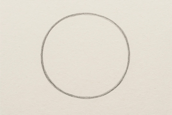 face circle of hello kitty