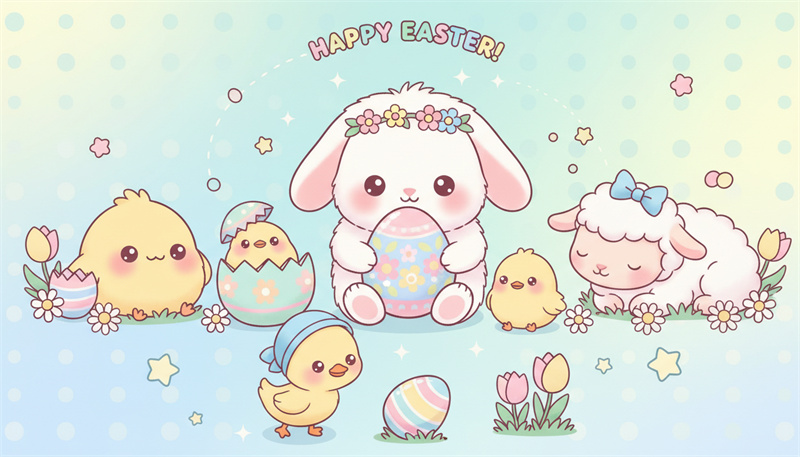 cute easter iphone wallpaper