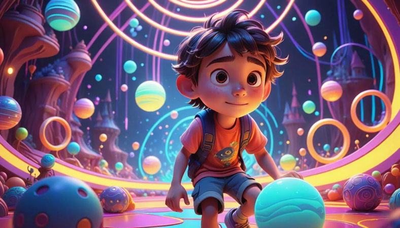 fantasy anime childhood ai photo creative prompt