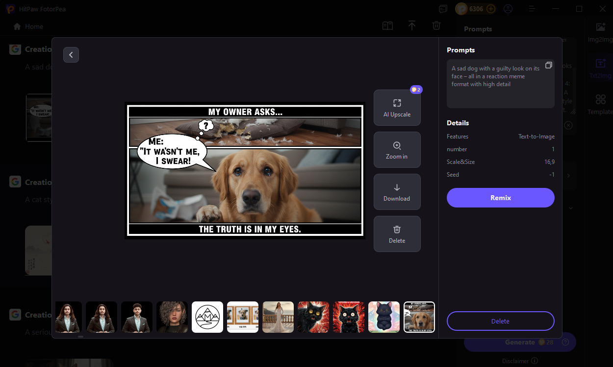 generate quote picture with fotorpea