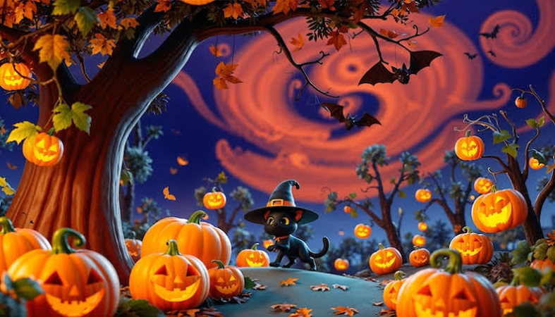 goofy halloween adventure wallpaper