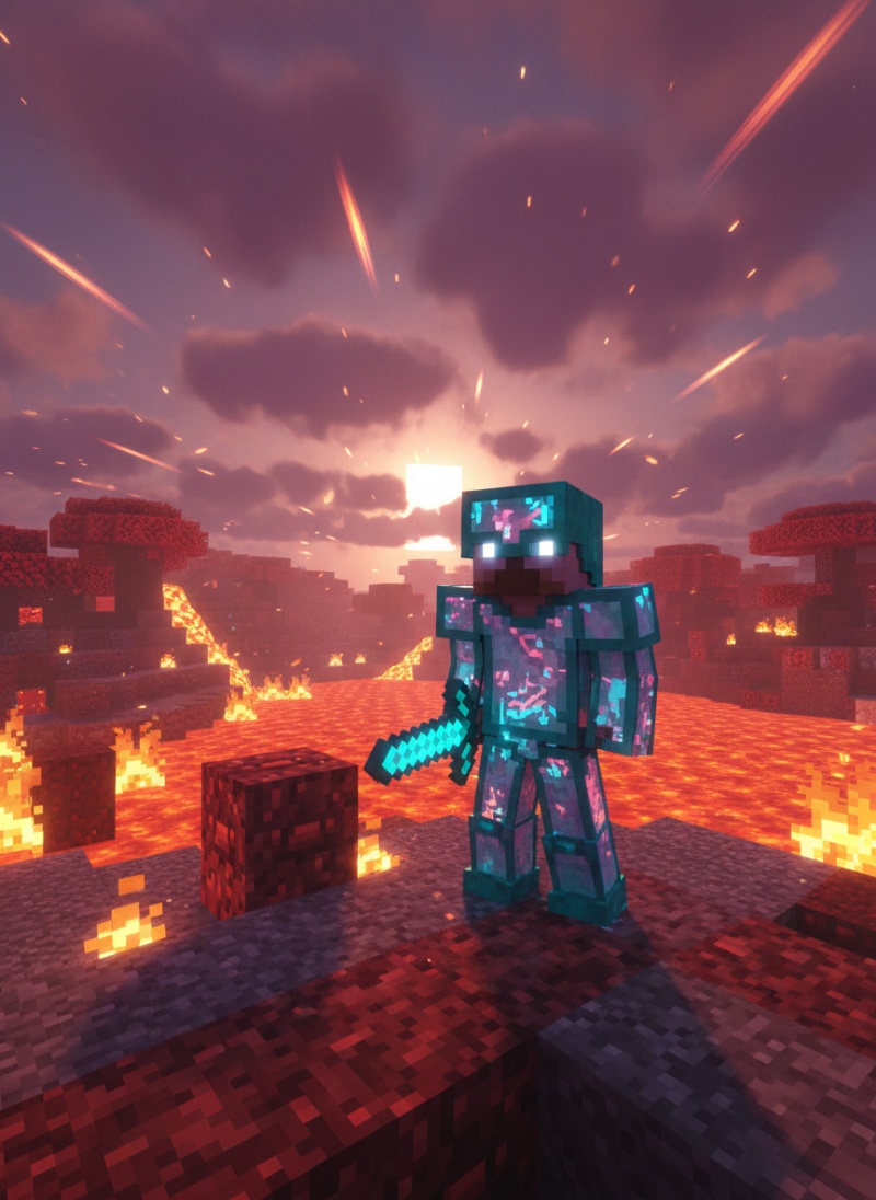 hochwertiger minecraft avatar