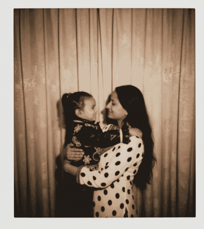 hug younger self ai childhood photo emotional