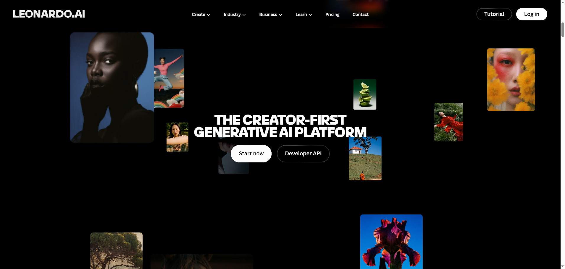 leonardo.ai generator interface