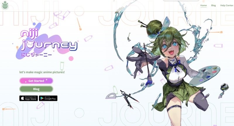 niji midjourney ai manga generator