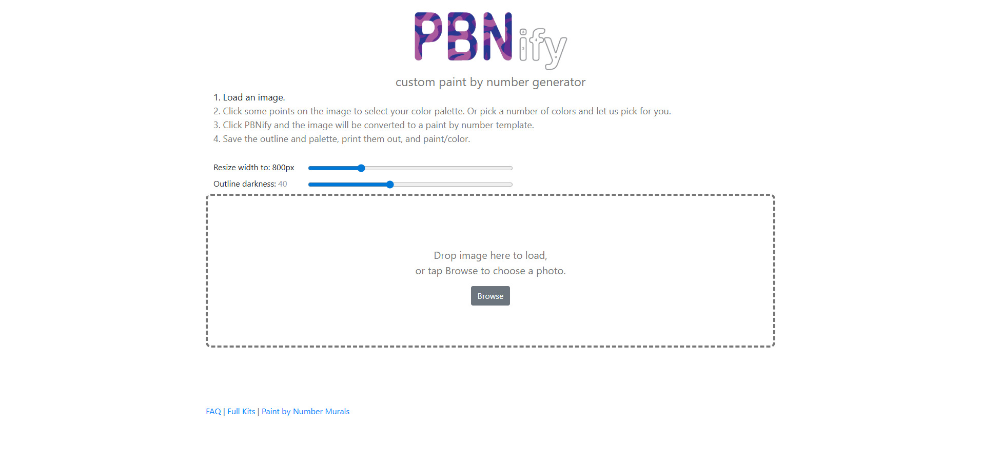 pbnify stencil maker