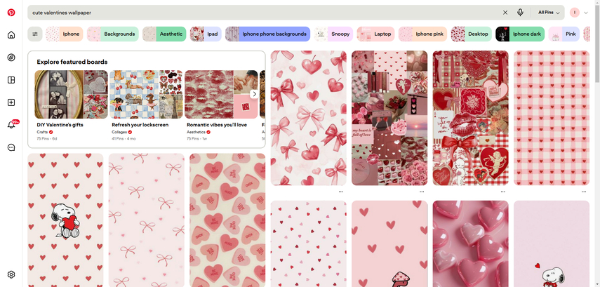 pinterest cute valentines wallpaper