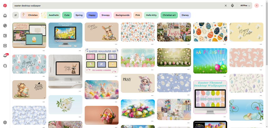 pinterest easter desktop wallpaper