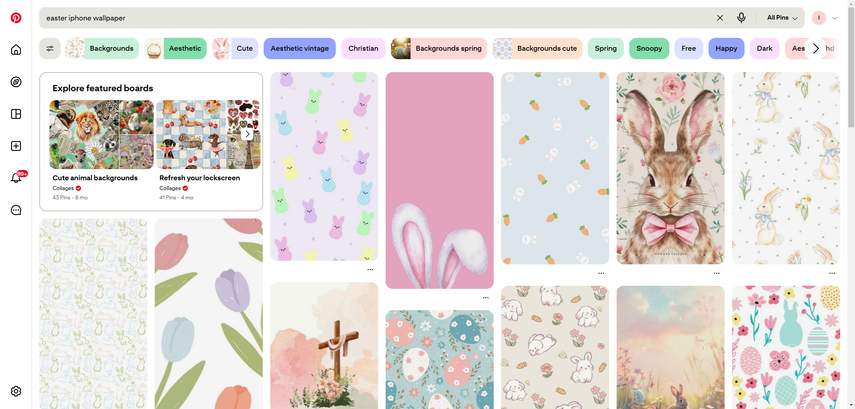 pinterest easter iphone wallpaper