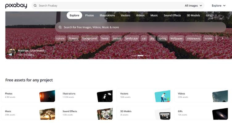 pixabay free stock content including ai visuals