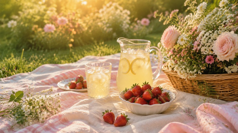 Preppy Picnic Summer Wallpapers