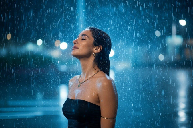 what is rain photoshoot ai effect