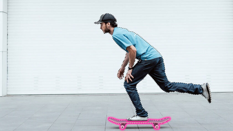 refine edges silhouette photoshop