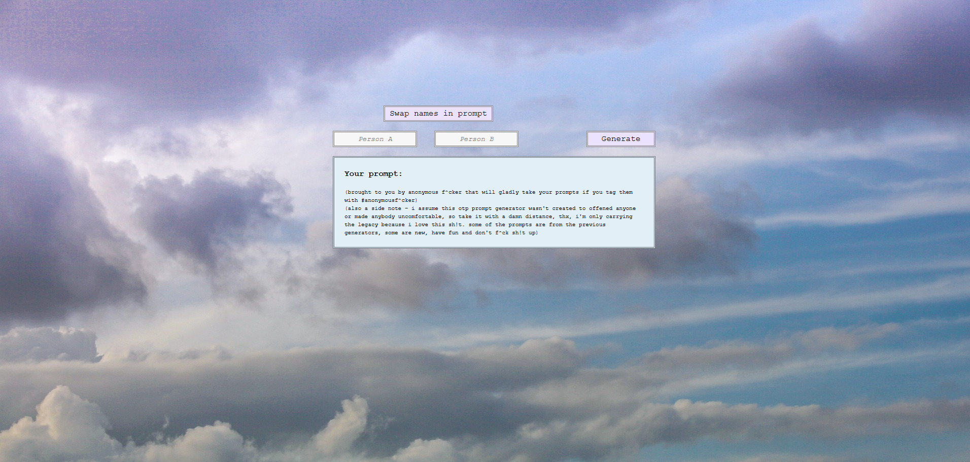 ship prompt generator