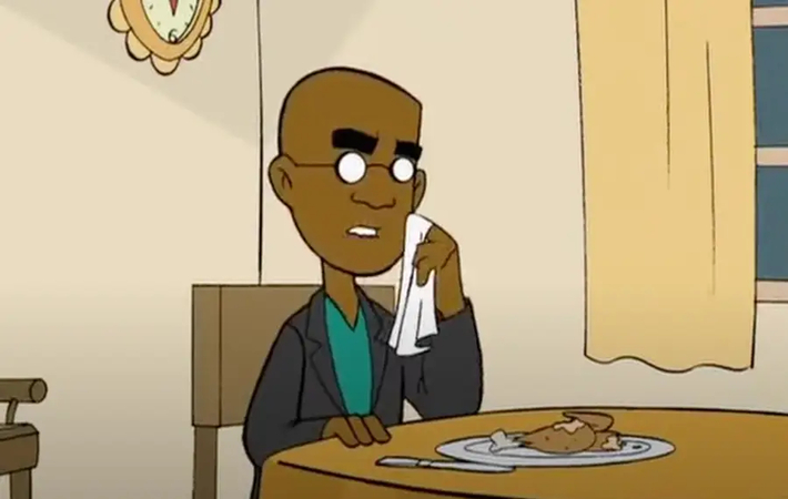 black cartoon male characters