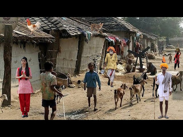 thevar magan prompt traditional village scene