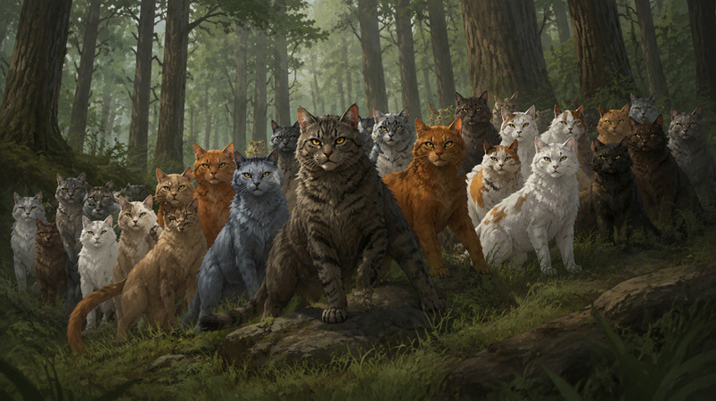 ThunderClan Warrior Cats Wallpaper