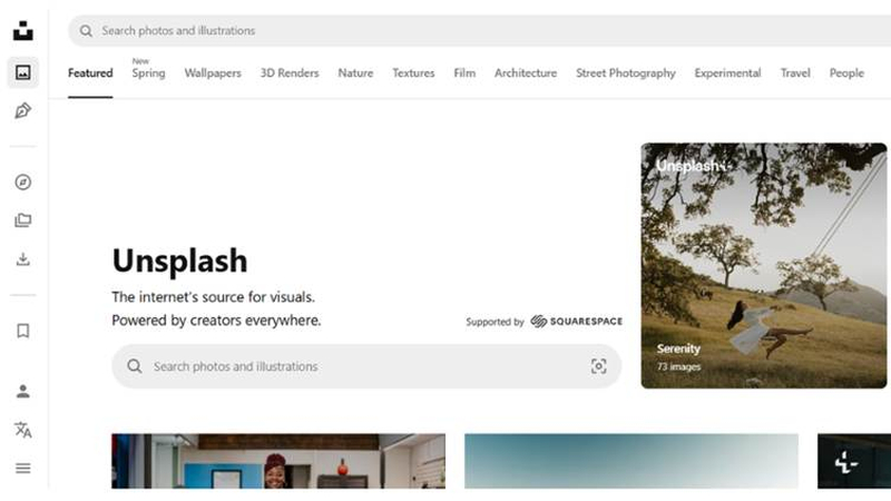 unsplash ai agent images platform