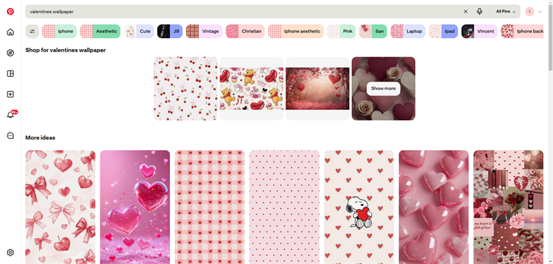 valentines wallpaper pinterest