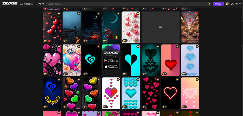 valentines wallpaper zedge