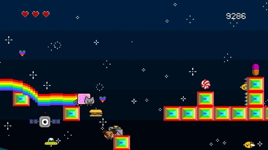8-Bit Retro Gaming Nyan Cat