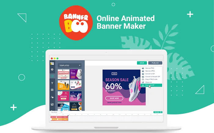 BannerBoo HTML5 GIF banner maker