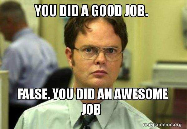 Dwight Schrute Noding GIF
