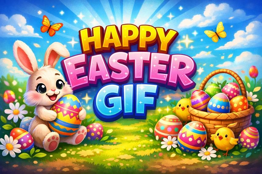 happy easter gif