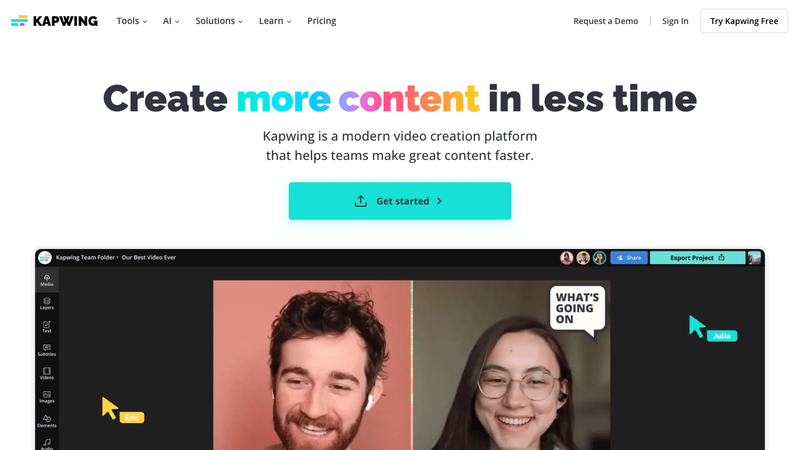 Kapwing - Free GIF maker app online