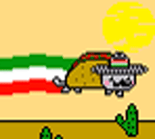 Mexican Nyan Cat GIF