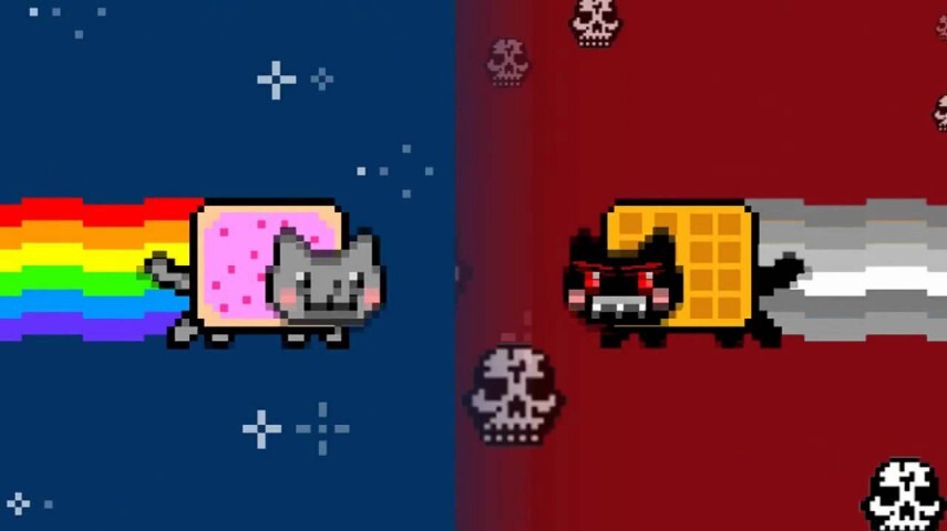 Nyan Cat vs. Tac Nyan Battle