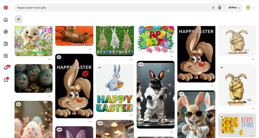download happy easter gif from Pinterest