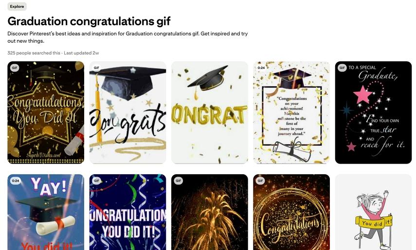 congratulations grad gif from Pinterest