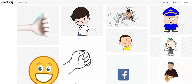 pixabay thumbs up gifs