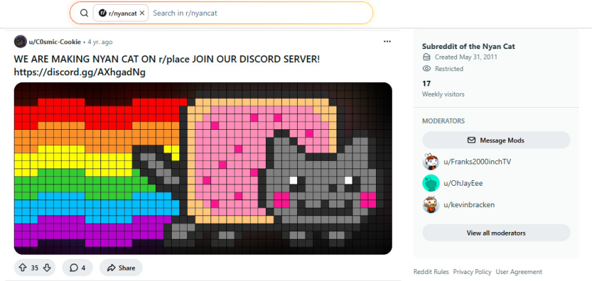 Reddit Nyan Cat GIFs