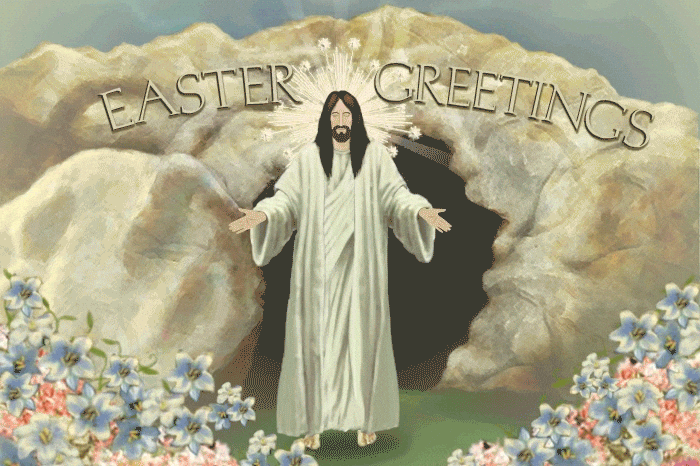 religious easter gifs with faith themes